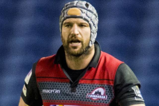 Fraser McKenzie was shown a yellow card against Munster