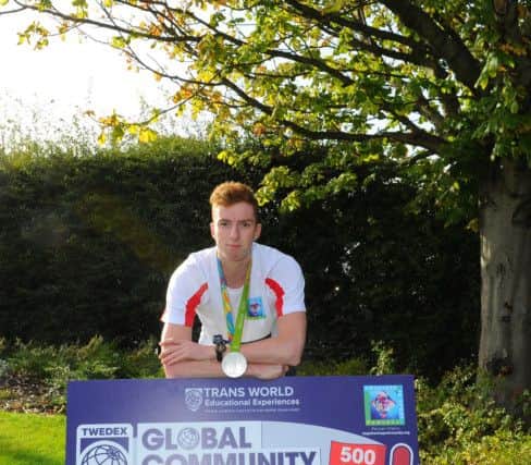 Rio gold Medallist, Dan Wallace in Edinburgh ahead of tomorrow's Olympic Homecoming receptions