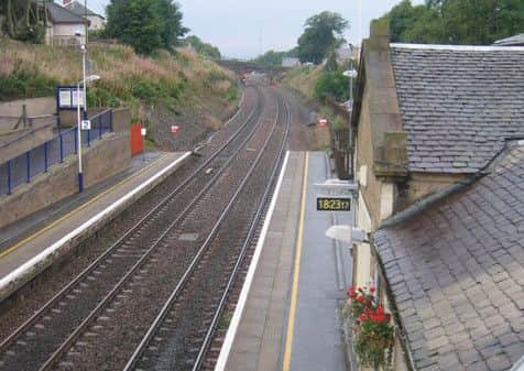 The person was struck near Polmont Station. Picture: WikiCommons