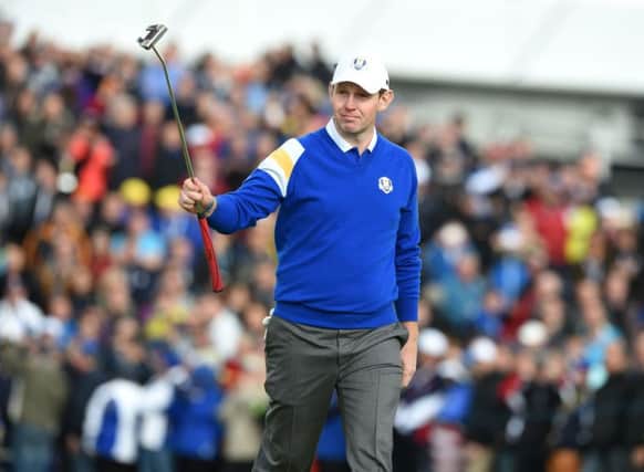 Stephen Gallacher helped Europe to Ryder Cup victory two years ago at Gleneagles. Pic: TSPL
