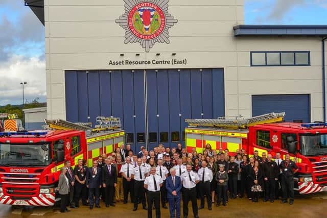 Launch of new fire service centre at Newbridge.
