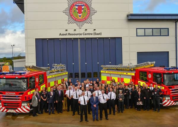 Launch of new fire service centre at Newbridge.