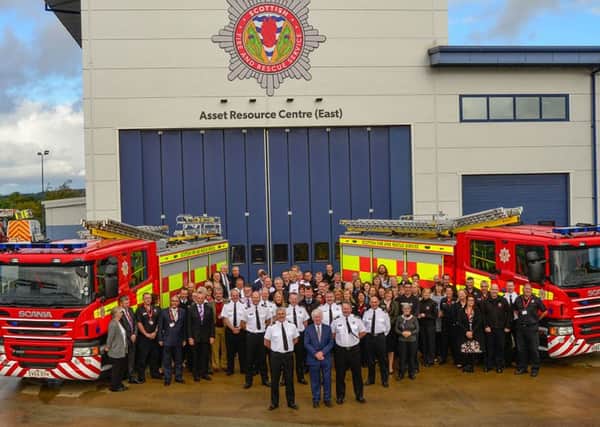 Launch of new fire service centre at Newbridge.