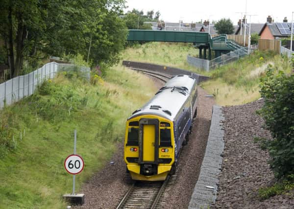 Â£450,000 is being invested in the Borders Railway. 
Picture Ian Rutherford