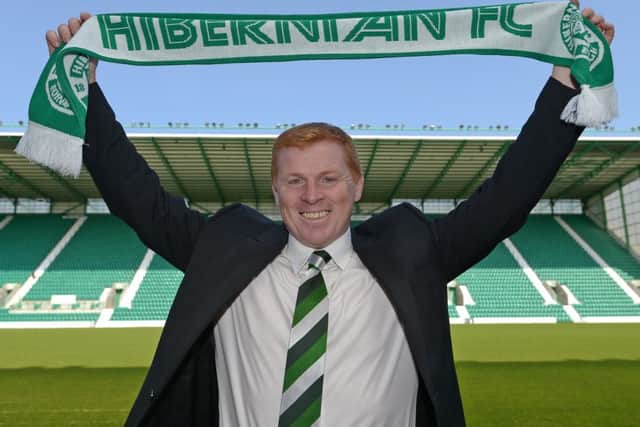 Hibs manager Neil Lennon has spoken openly about his struggle with depression. Picture: Neil Hanna