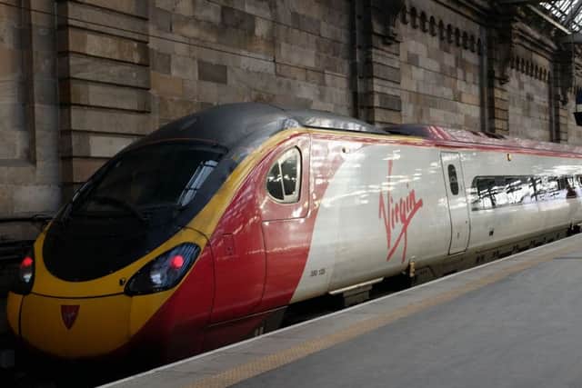 A Virgin train at Glasgow Central. Picture; John Devlin