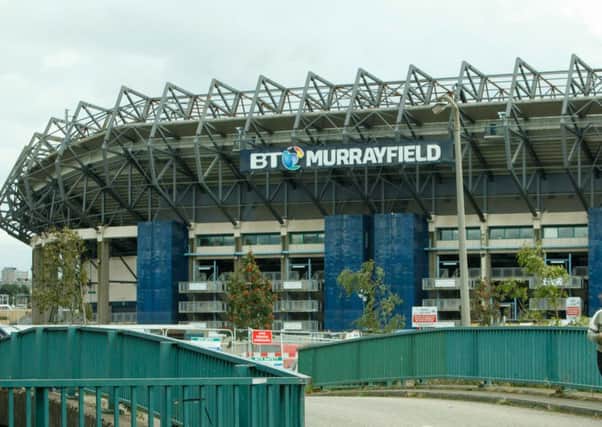 "Explosion" heard at Murrayfield. Picture; Toby Williams