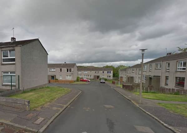 The incident took place in the Oxgangs Gardens area of Edinburgh. Picture; Google