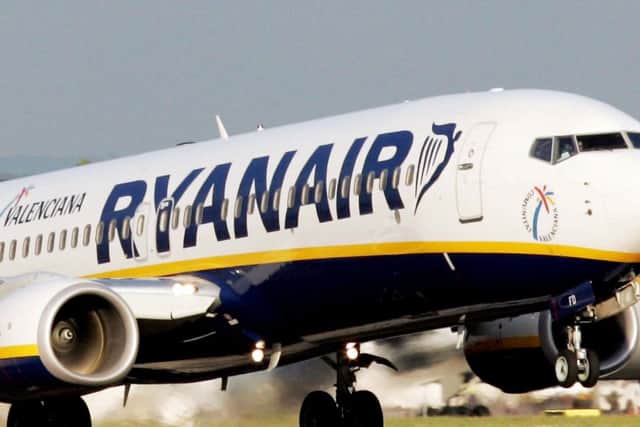 The disturbance happened on the Ryanair flight to Alicante. Picture: File