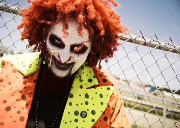 People dressed as clowns have been jumping out at pedestrians. File picture: Contributed