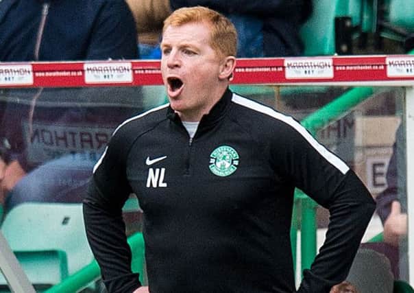 Victory would propel Neil Lennon's Hibs team six points clear at the top