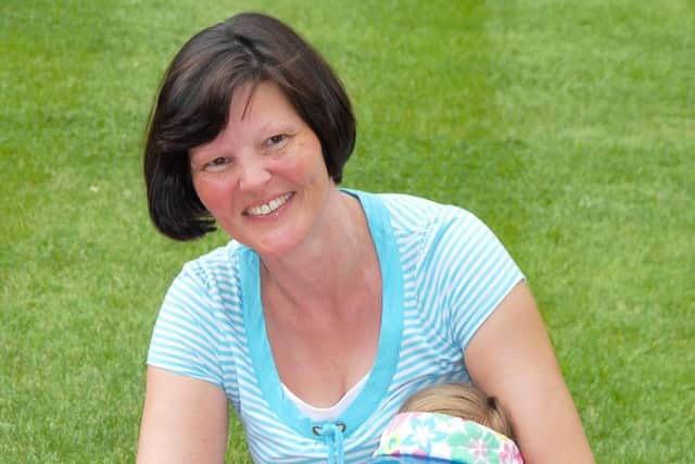 Liz Edwards with daughter Katie Edwards who were both found dead in their house in Spalding.
