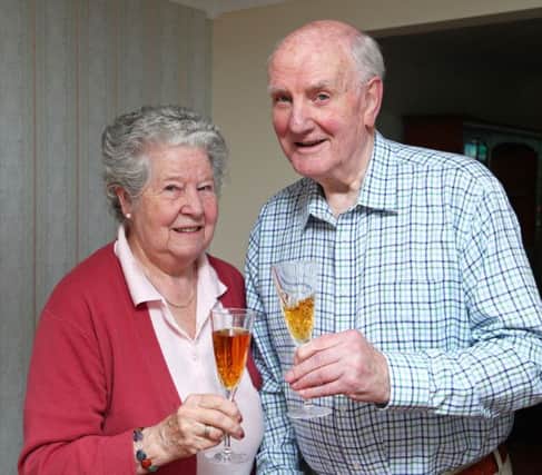 Thora and Stewart Forrest, Scollon Ave, Bonnyrigg, who recently celebrated their 60th wedding anniversary.