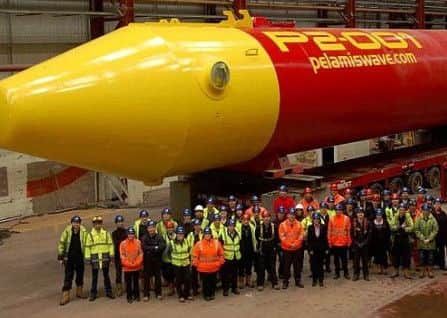 Pelamis - Leith Factory Wave technology.
