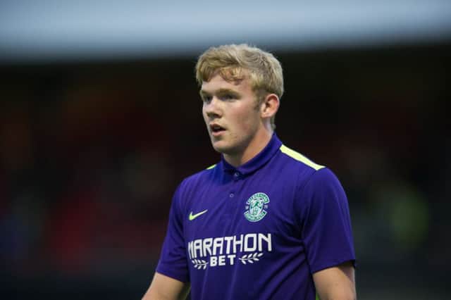 Lewis Allan could turn out for Hibs Under-20s against Aberdeen. Pic: SNS