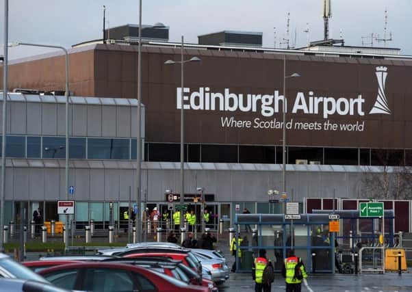 Edinburgh Airport had over 1.2 million passengers. Picture; Phil Wilkinson