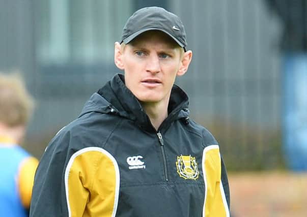 Currie head coach Ben Cairns