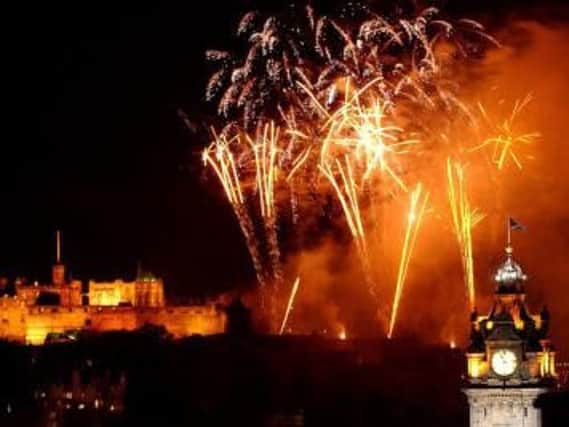 Calton Hill offers one of the best vantage points for watching the Hogmanay fireworks.