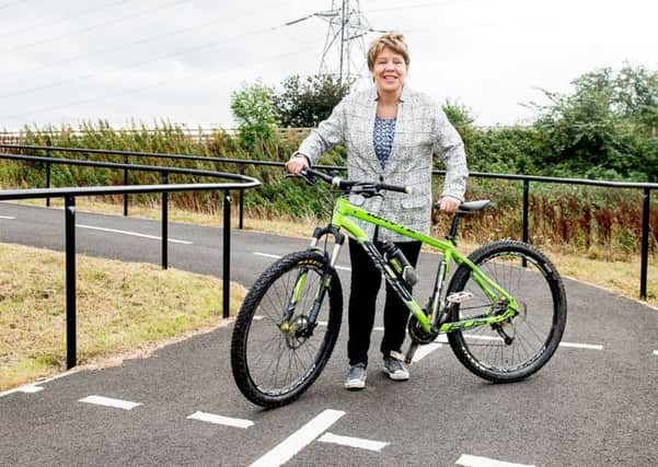 Transport Convener, Lesley Hinds. Picture; contributed