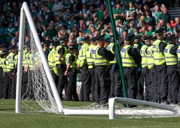 The Scottish Cup Final was marred by alleged violence. Picture; Robert Perry