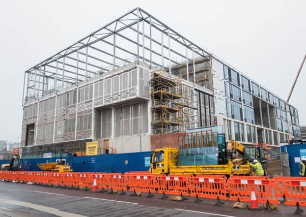 New Boroughmuir High School under construction. Picture; Ian Georgeson