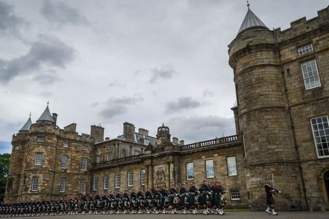 The Palace of Holyrood House is the Queen's official residence in Scotland. Picture: Steven Scott Taylor/TSPL