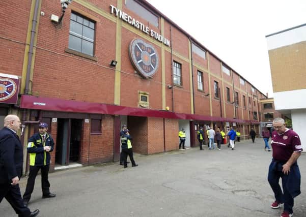 The main stand at Tynecastle will be demolished and rebuilt at a cost of Â£12 million