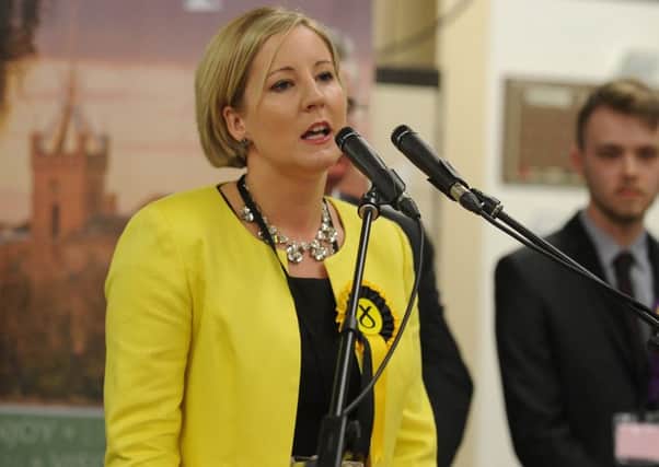 The SNP's Hannah Bardell. Picture Neil Hanna