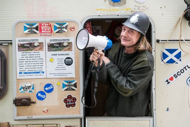 The campaigners had argued being evicted would infringe their rights to freedom of expression. Picture: TSPL