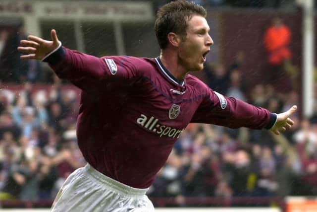 Kirk was a regular on the scoresheet during his spell at Tynecastle