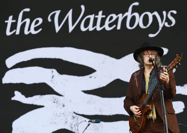 Mike Scott of 'The Waterboys' performs at The Isle of Wight Festival. Picture; Getty