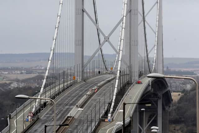 The Forth Road Bridge, Edinburgh, won a national award.