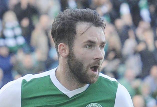James Keatings has scored one goal for Hibs this season