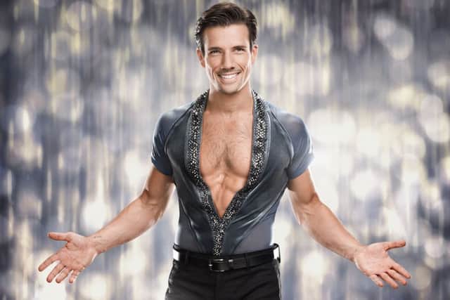 Strictly eye candy Danny Mac. Picture: PA