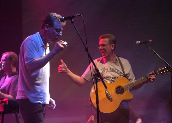 The Proclaimers playing T in the Park. Picture; David Moir.