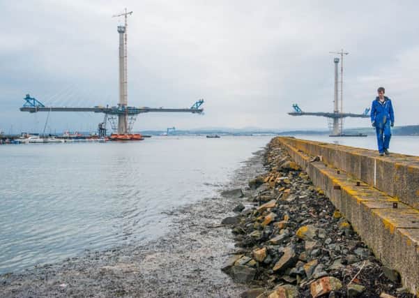 Union bosses have expressed safety concerns over the new Queensferry Crossing. Pic: Ian Georgeson