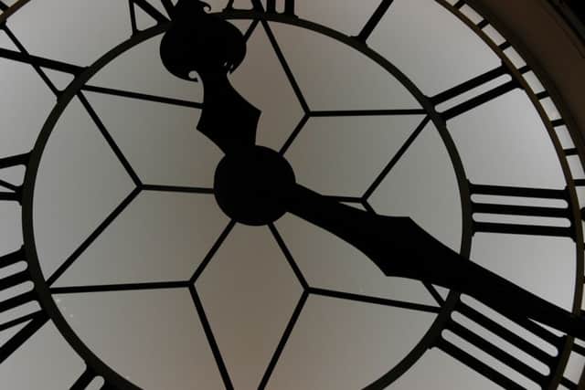 Clocks go back at the end of this month