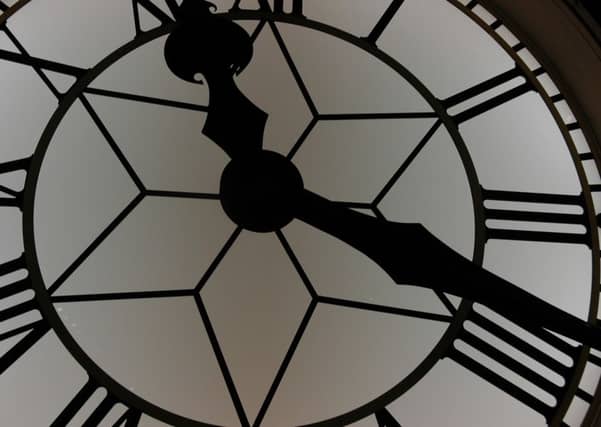 Clocks go back at the end of this month