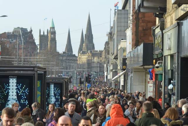 Edinburgh is a prime location for major brands according to Colliers' report. Picture: Jon Savage