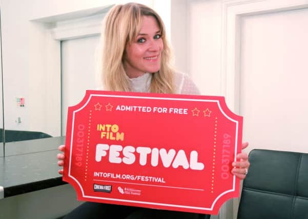 Edith Bowman supports the Into Film Festival Pic: Contributed