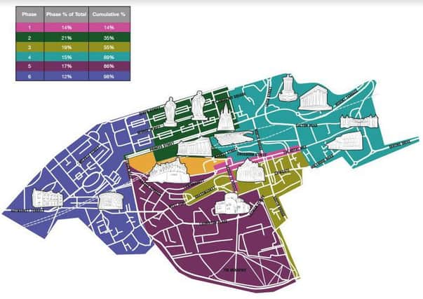 Wifi map of edinburgh