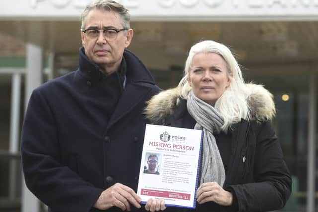 The parents of missing student Antoine Maury. Picture; Greg Macvean