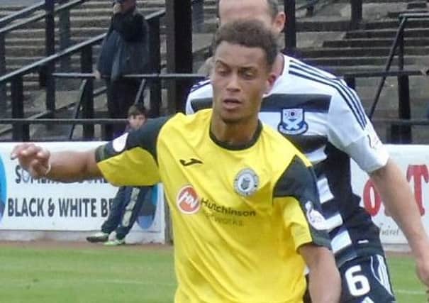 Ouzy See scored for Edinburgh City at Station Park