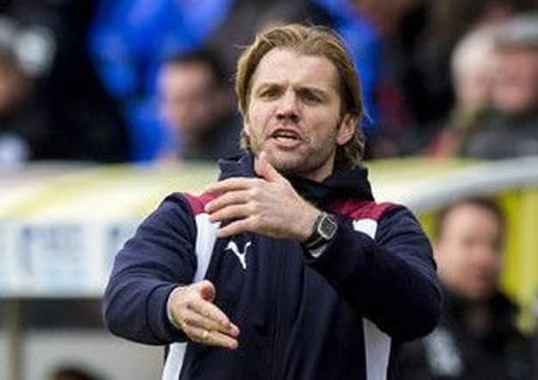Hearts boss Robbie Neilson made changes against Caley