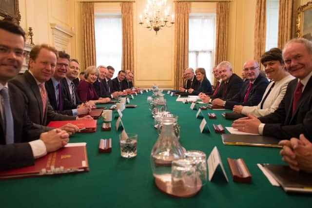 Prime Minister Theresa May holds a Joint Ministerial Council meeting in Downing Street. Picture; Stefan Rousseau