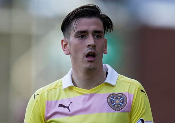 Jamie Walker was named as a substitute for last week's match at Kilmarnock in a bid to protect his knee
