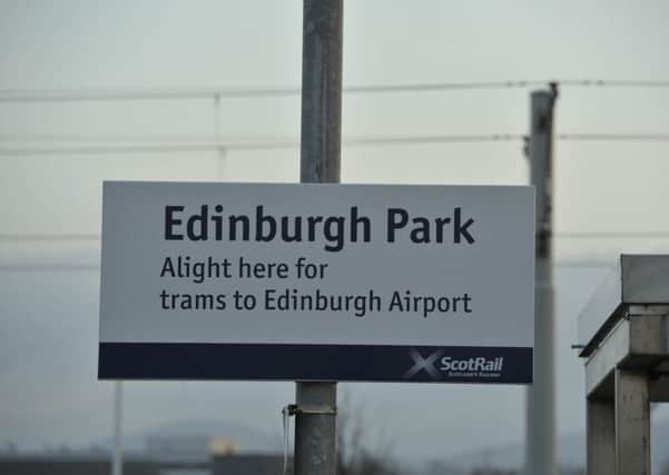 A passenger has fallen ill near Edinburgh Park Station causing train delays. Credit Steven Scott Taylor
