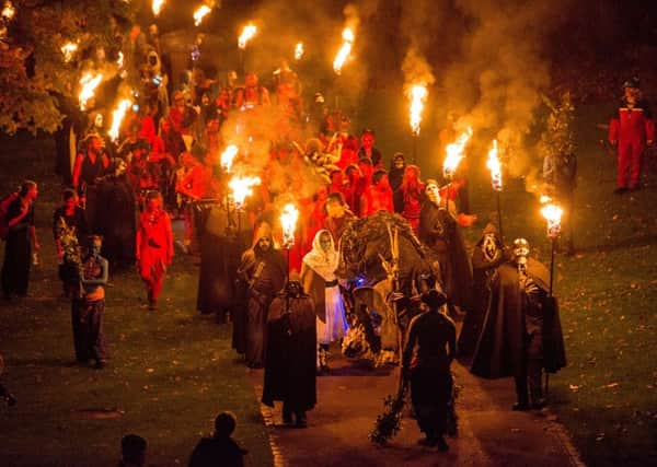 Samhuinn Fire Festival, Edinburgh. Picture; Ian Georgeson