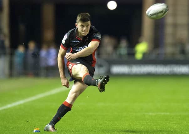 Blair Kinghorn says the Zebre defeat is already at the back of Edinburgh minds