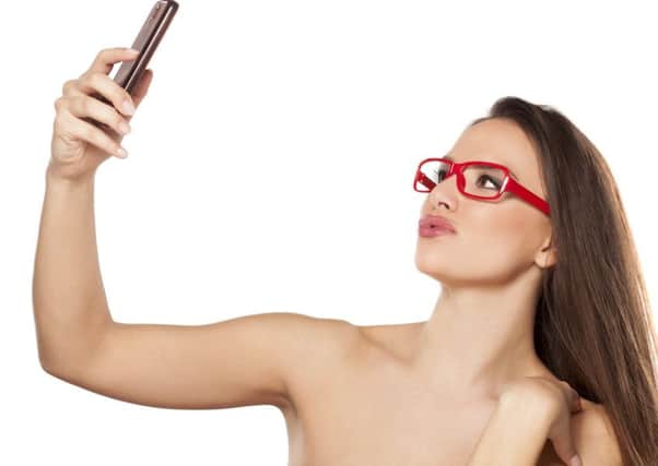 Sex selfies are becoming increasingly more common.